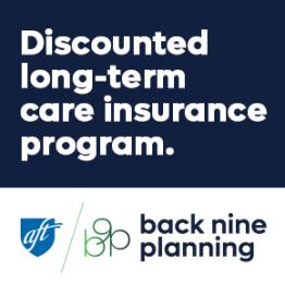 Discounted long-term care insurance program.